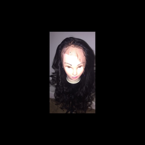 Virgin hair frontal wig main image 6